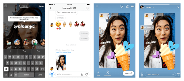 Instagram добави една от най-търсените си функции към Stories, възможността за повторно споделяне на публикация от приятели.