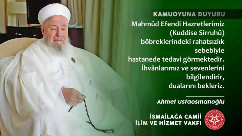 Кой е İsmailağa общност Mahmut Ustaosmanoğlu? Животът на Негово Светейшество Махмуд Ефенди