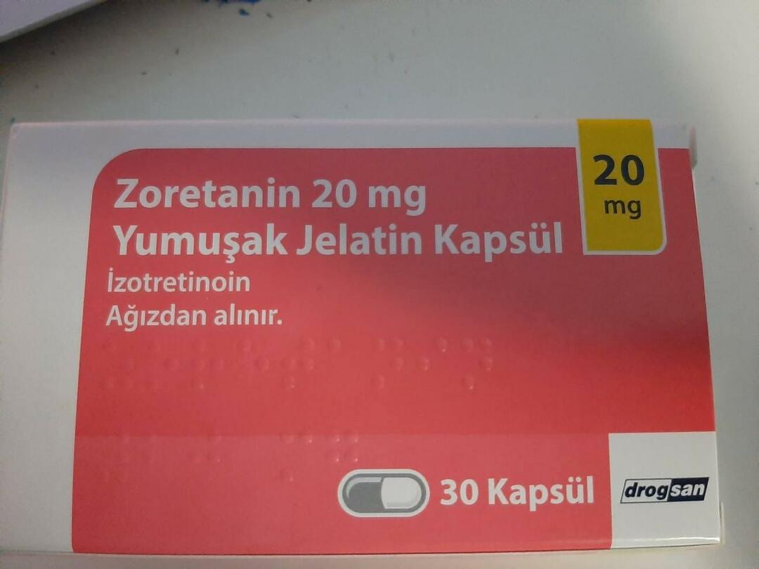 Каква е употребата на Zoretanin капсула, използвана при лечение на акне? Как да използвате Зоретанин?