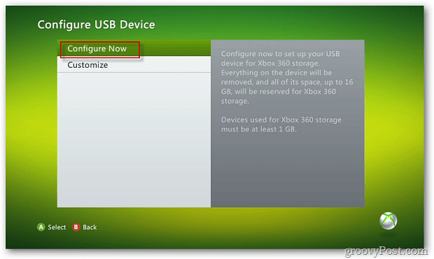 Конфигурирайте USB устройство