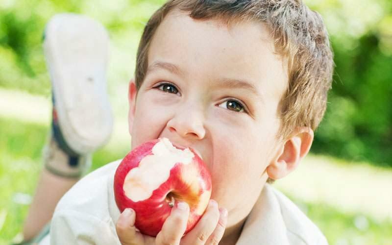 Консумация на пресни плодове и зеленчуци за дентално здраве при деца