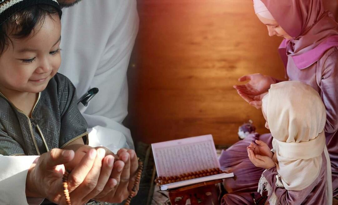 Как да прекараме Рамадан с деца? Съвети за вашите цели за Рамадан с вашите деца...
