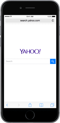 Преработени Yahoo Mobile Search, заеми от Google и Bing