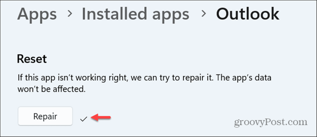 Нулирайте или поправете Windows 11