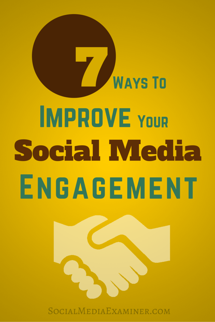7 начина да подобрите ангажираността си със социалните медии: Проверка на социалните медии