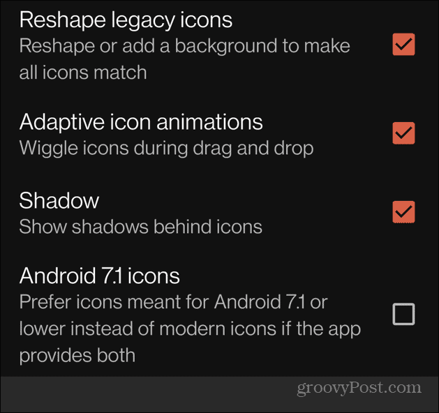 Промяна на иконите на приложения на Android