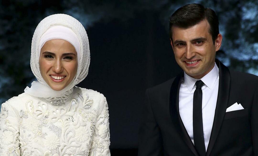 Селчук Байрактар ​​разказа историята на срещата със съпругата си Сюмейе Ердоган! 