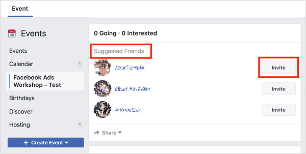 Facebook ще предложи на хората да поканят кои са вашите приятели, които също харесват началната страница като първа опция.