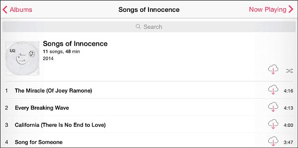 iTunes U2 Албум