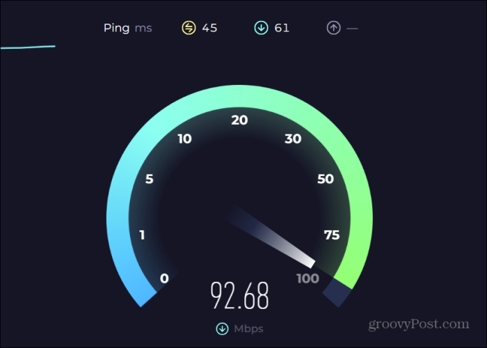 Speedtest за определяне на вашите интернет скорости