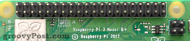 Raspberry Pi 3 B + GPIO щифтове