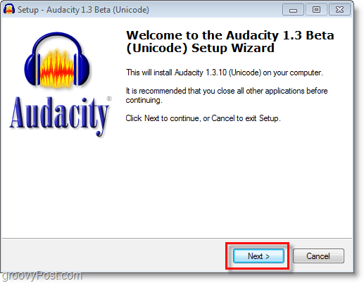 как да инсталирате безплатен редактор на мелодии audacity