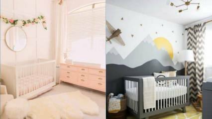 Препоръки за декорация на стаи за бебета