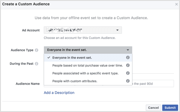 Facebook създава потребителска аудитория от офлайн събитие