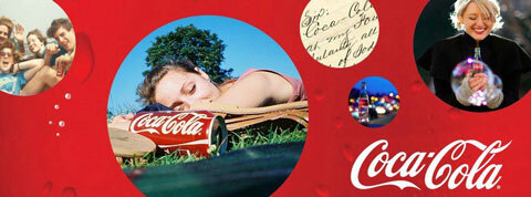 изображение на корицата на кока-кола във Facebook