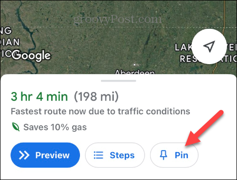 Запазете маршрут в Google Maps