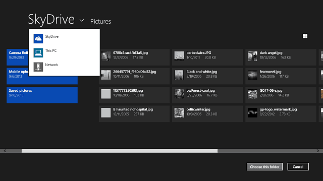 Как да създадете слайдшот за снимки на заключен екран на Windows 8.1