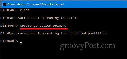 DiskPart Windows 10 команден ред