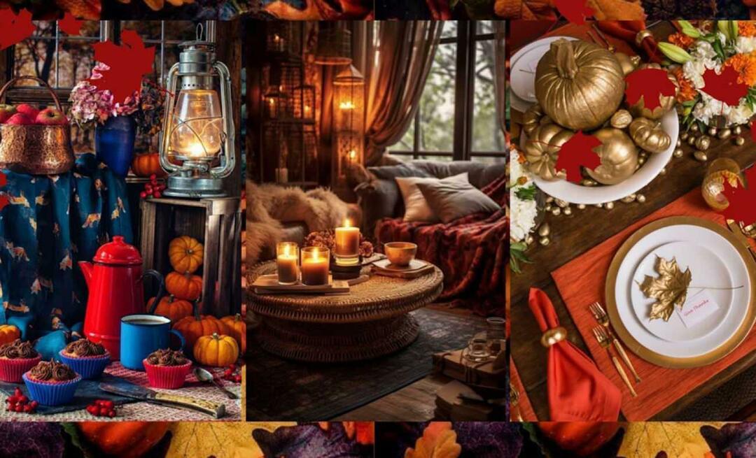 Кои са декоративните продукти, подходящи за есента? Как трябва да бъде есенната украса?