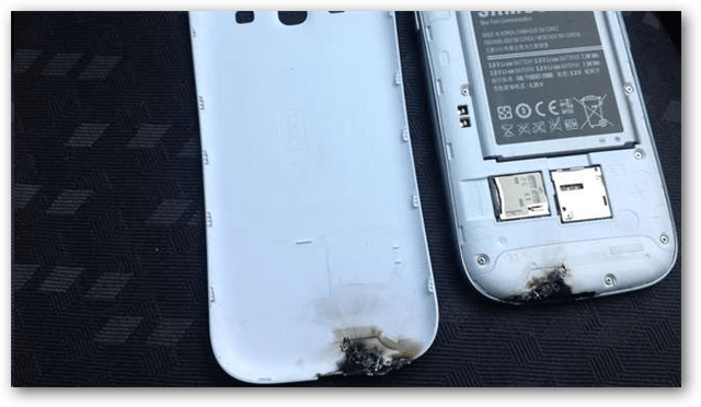 Изгорял Samsung Galaxy S II