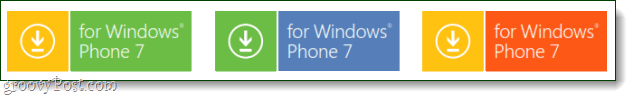 Лого на нов бутон на Windows Phone 7