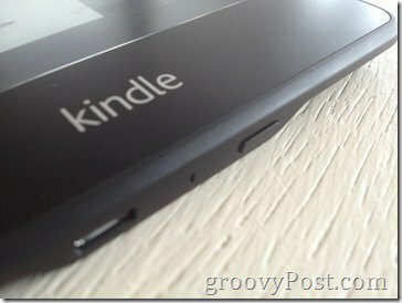 Kindle Paperwhite бутон за захранване