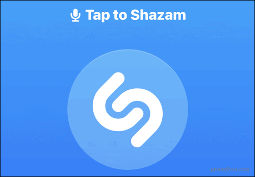 Докоснете до Shazam