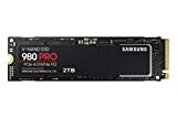 SAMSUNG 980 PRO SSD 2TB PCIe NVMe Gen 4 Gaming M.2 вътрешна SSD карта с памет, максимална скорост, термичен контрол, MZ-V8P2T0B