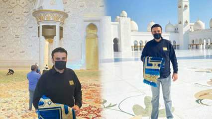  CZN Бурак се помоли в джамията на шейх Заид в Дубай! Кой е CZN Burak?