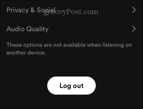 Текстовете на Spotify не работят