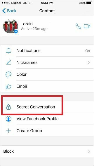 Тайни разговори на Facebook Messenger: Как да изпращате криптирани съобщения от край до край на iOS, Android и WP