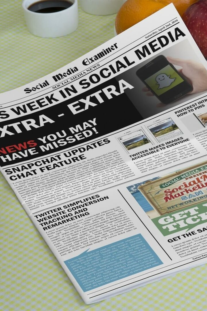 Snapchat пуска нови функции: Тази седмица в социалните медии: Social Media Examiner