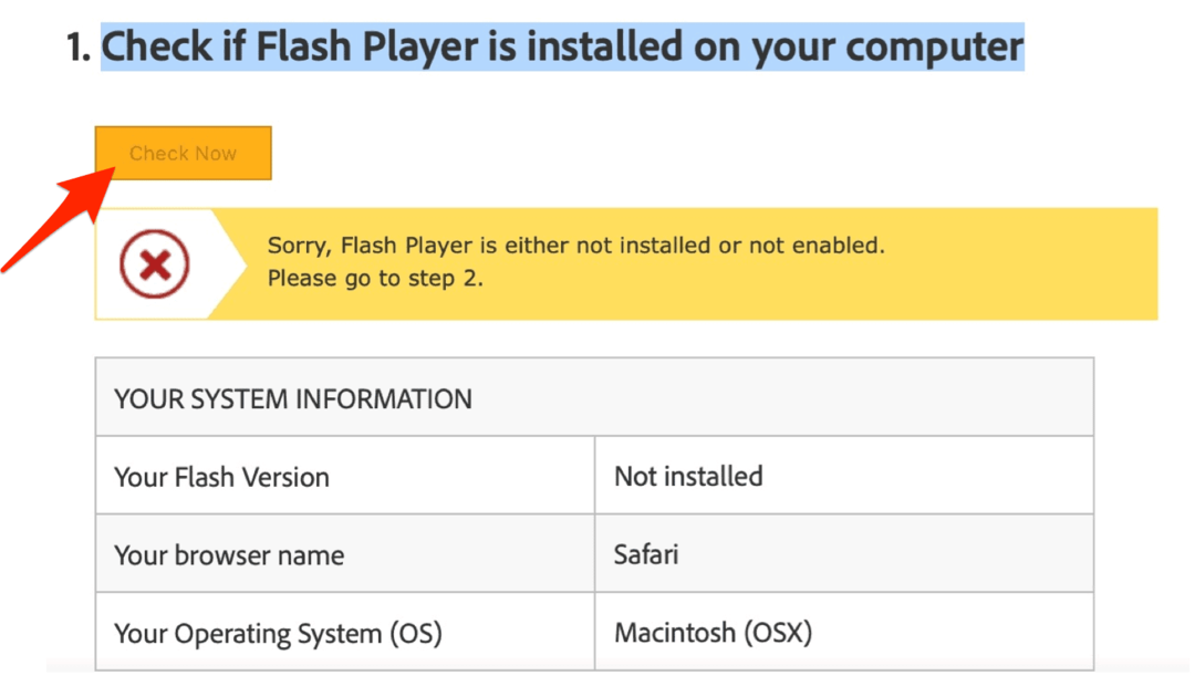 Потвърдете премахването на Adobe Flash