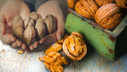 Как се премахва петна от орех?