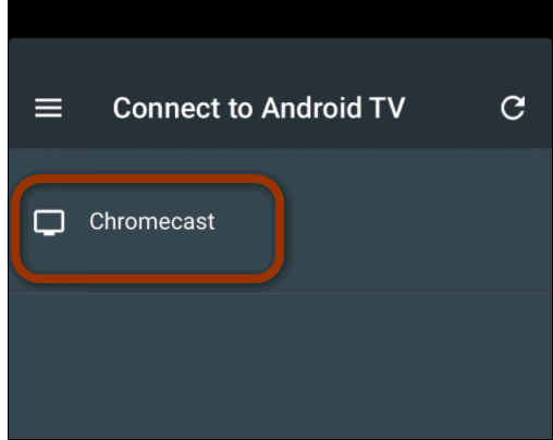 свържете се с Chromecast