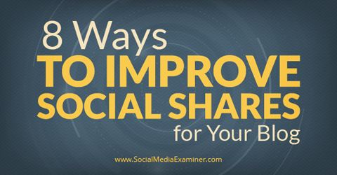 подобрете социалните споделяния за вашия блог