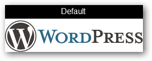 лого за WordPress по подразбиране