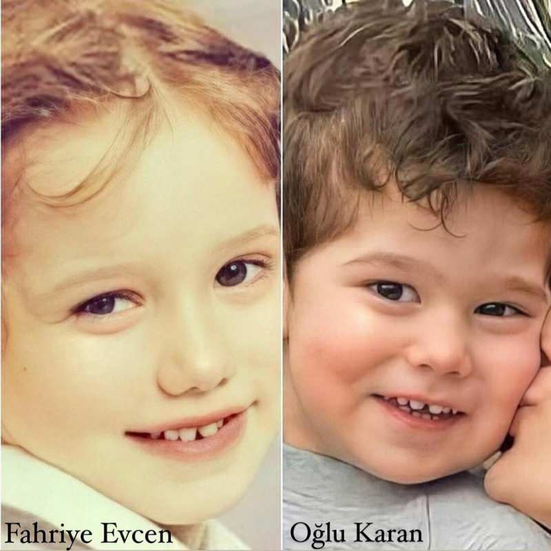 детството на fahriye evce и Karan