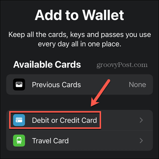 дебитни или кредитни карти на Apple Pay