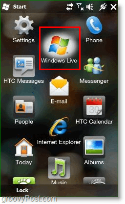 където Windows Live се появява на вашия работен плот на Windows