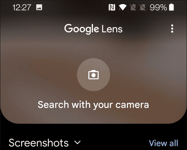 сканиране с камера за android