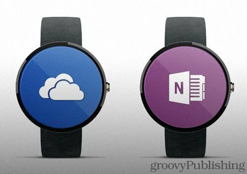 Приложения за продуктивност на Microsoft за Apple Watch и Android Wear