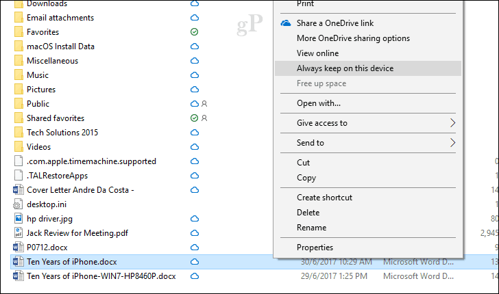 Как да активирате и използвате OneDrive файлове по заявка в Windows 10