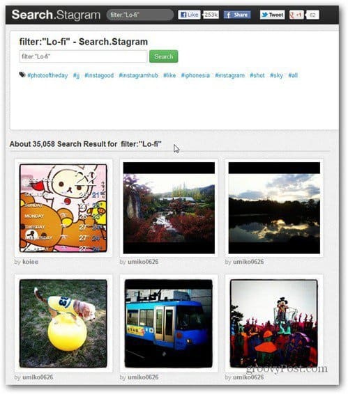 Вижте вашите Instagram снимки на вашия компютър с Webstagram