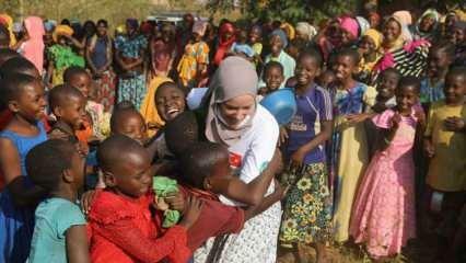 Гамзе Йозчелик се притече на помощ на танзанийски деца!