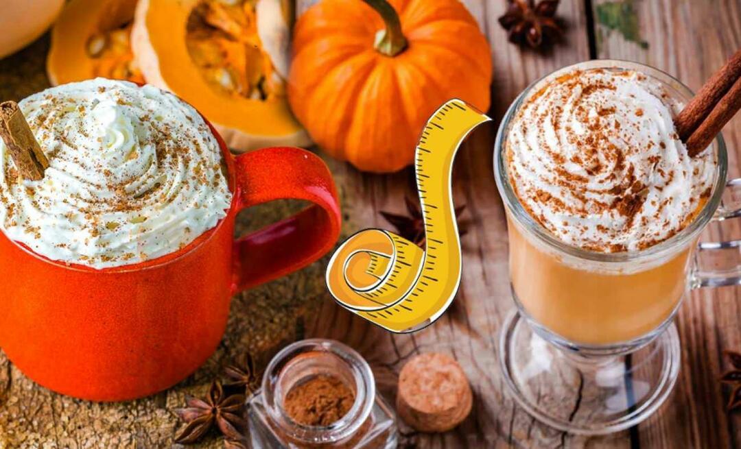 Колко калории в Pumpkin spice latte? Тиквеното лате кара ли ви да напълнявате? Starbucks Pumpkin spice latte 