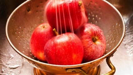 Трябва ли ябълките да се мият и консумират?