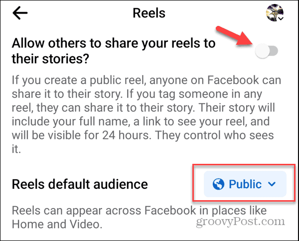 Block Reels във Facebook