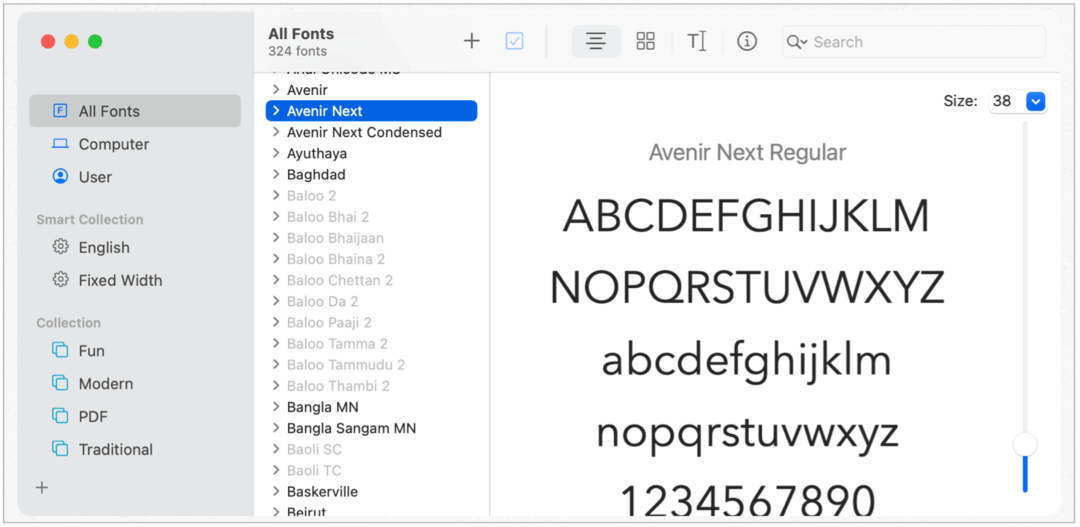 Как да добавяте нови шрифтове на Mac