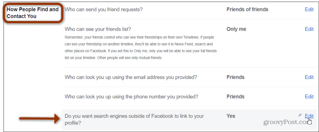 Как да премахнете профила си във Facebook от Google Търсене